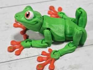 Carolyn's Classroom Critters: Frog (Green)