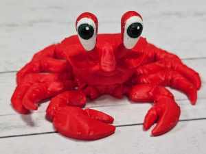 Carolyn's Classroom Critters: Crab (Green Eyes)