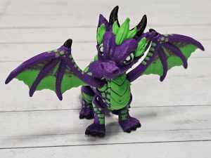 Carolyn's Classroom Critters: Dragon (Purple & Green)
