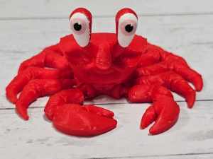 Carolyn's Classroom Critters: Crab (Pink Eyes)