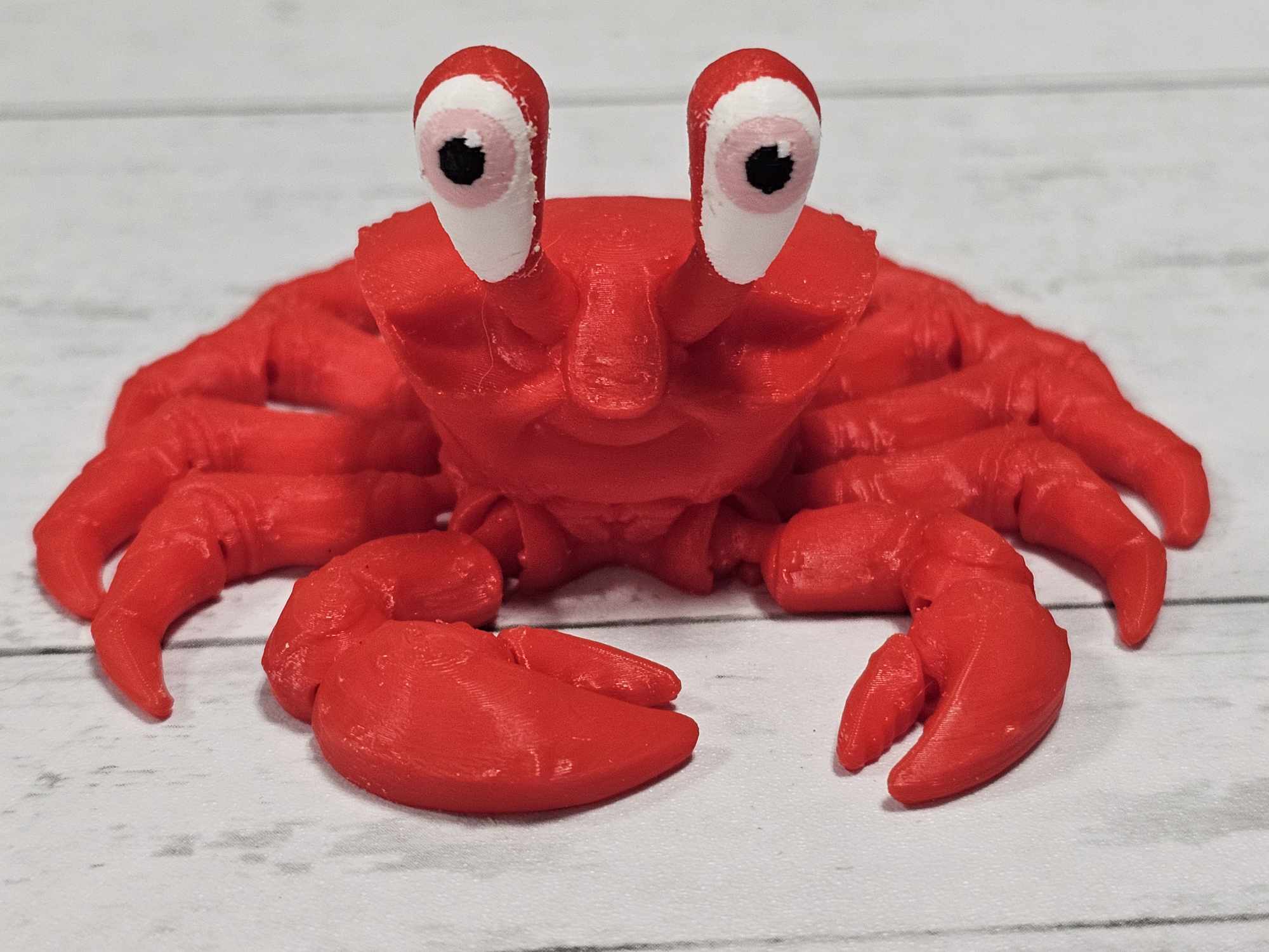 Carolyn's Classroom Critters: Crab (Pink Eyes)