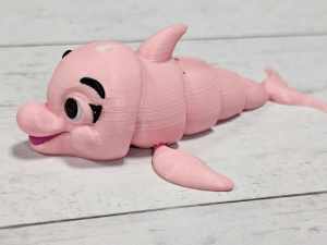 Carolyn's Classroom Critters: Pink Dolphin
