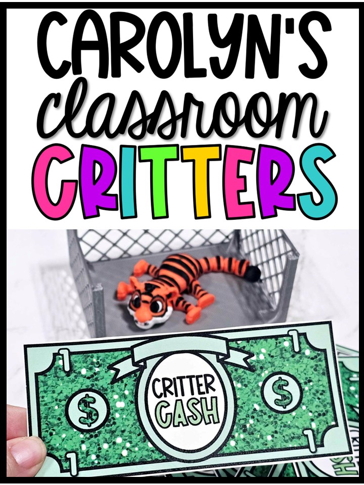 Carolyn's Classroom Critters TM - Critter Cash (DIGITAL FILE)