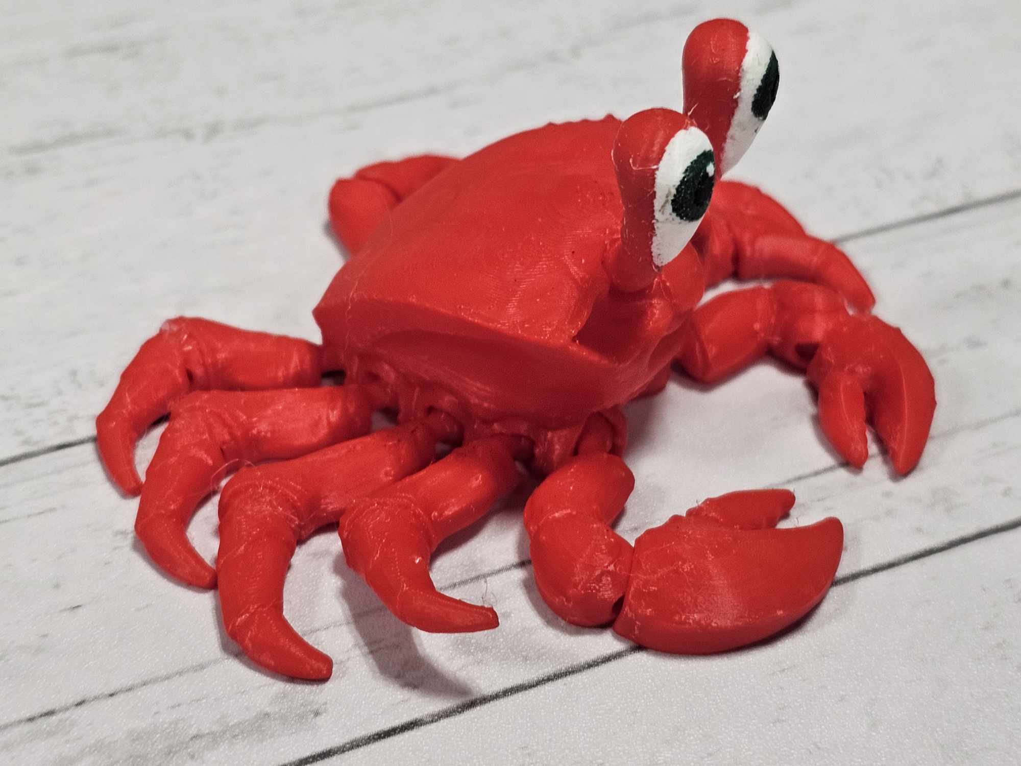 Carolyn's Classroom Critters: Crab (Green Eyes) - Image 2