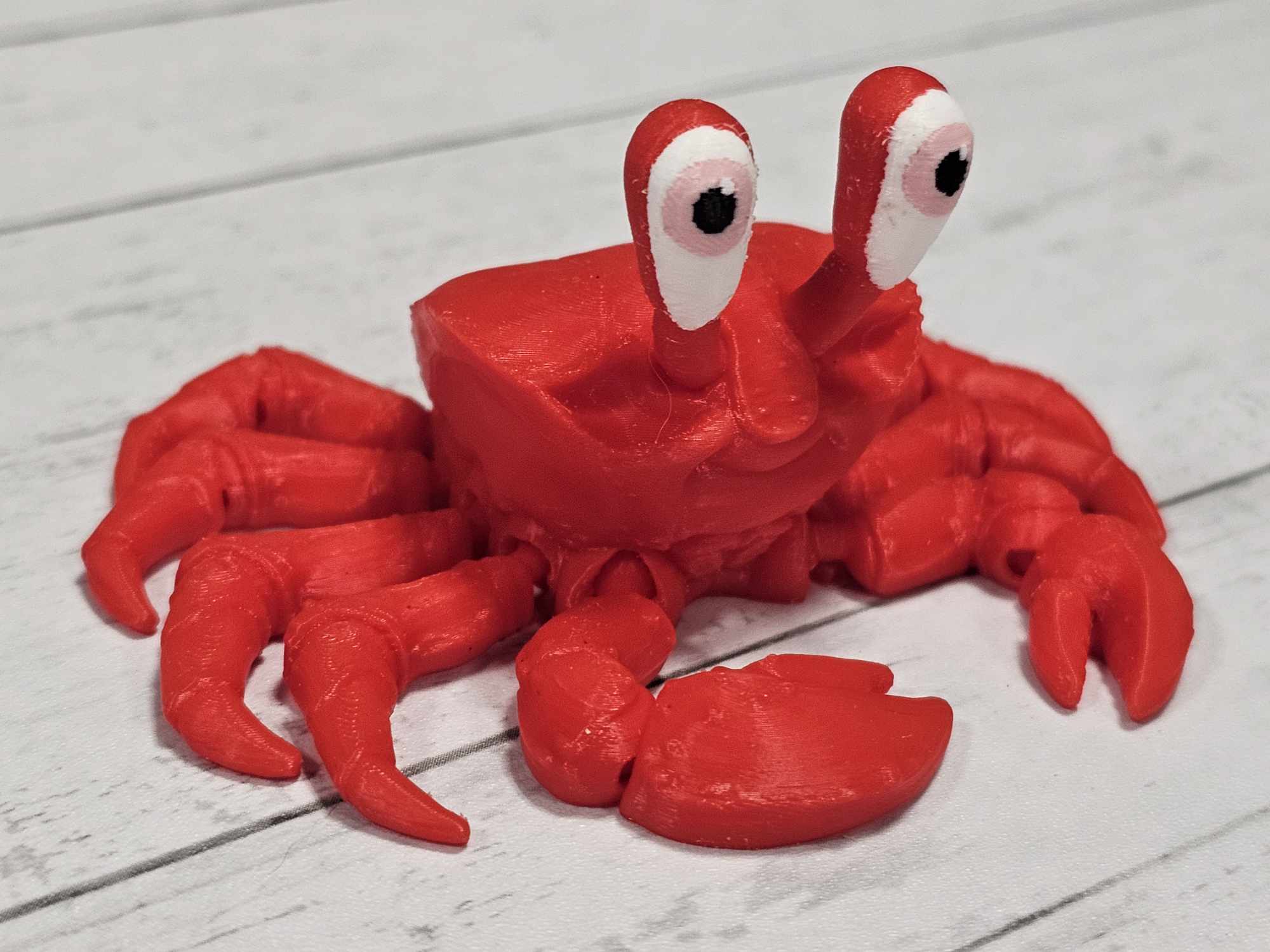 Carolyn's Classroom Critters: Crab (Pink Eyes) - Image 3