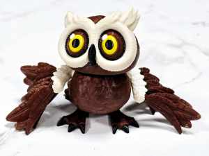 Carolyn's Classroom Critters: Owl (Brown)