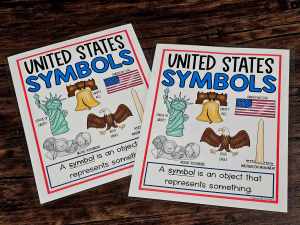 MINI Anchor Charts: United States Symbols