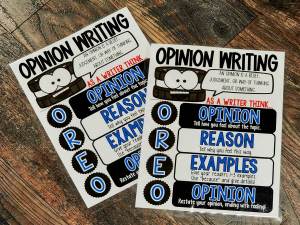 MINI Anchor Charts: Oreo