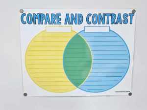 Compare and Contrast Anchor Chart [Hard Good] - Option #5