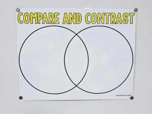Compare and Contrast Anchor Chart [Hard Good] - Option #3