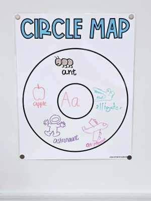 Circle Map Anchor Chart [Hard Good] - Option #1