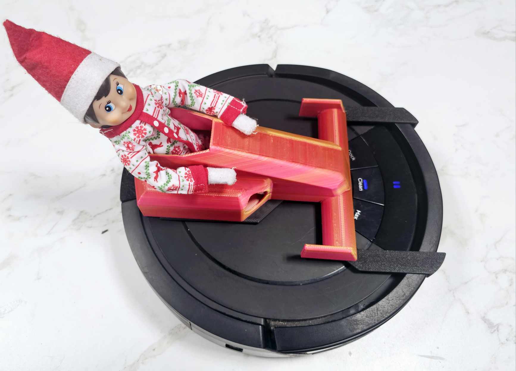 Elf Race Car (Version with FLAT top)