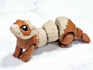 Carolyn's Classroom Critters: Ferret (Brown)