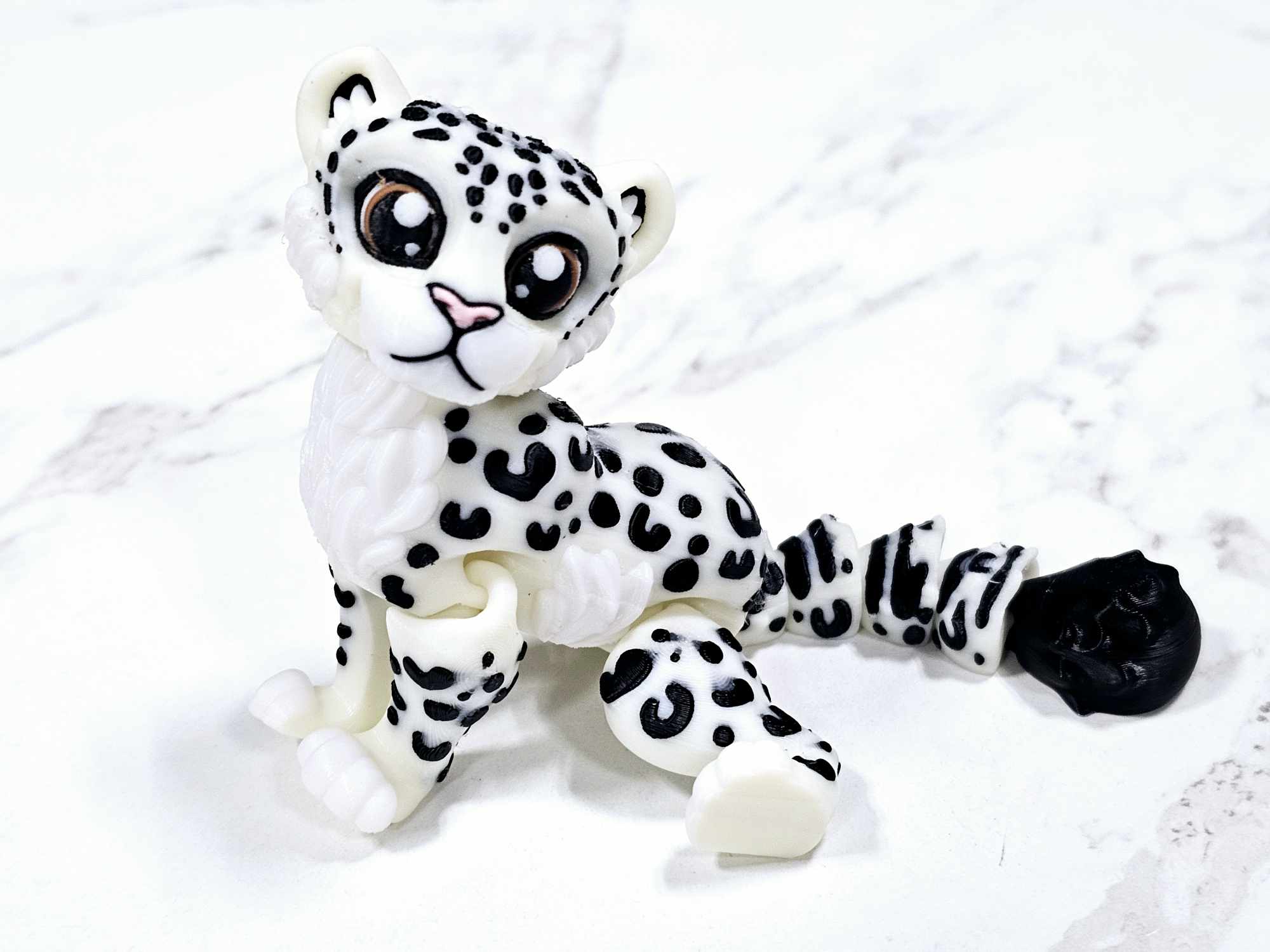Carolyn's Classroom Critters: Snow Leopard