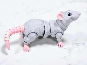 Carolyn's Classroom Critters: Rat (Grey)