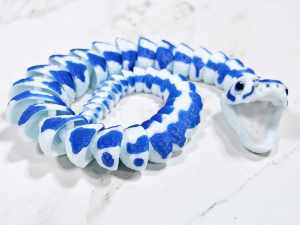 Carolyn's Classroom Critters: Snake Ball Python (Blue)