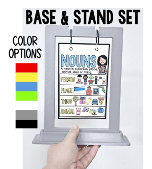 Desktop Anchor Chart Stand & Base [NEW! VERSION #3]