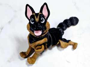 Carolyn's Classroom Critters: Dog (German Shepherd)