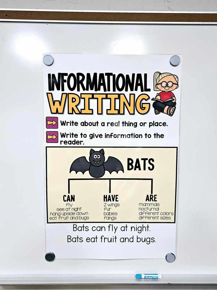 Informational Writing Transitions Anchor Chart [Hard Good] Option 2