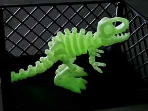 Carolyn's Classroom Critters: Dinosaur Skeleton - T-Rex (Glow in the Dark)