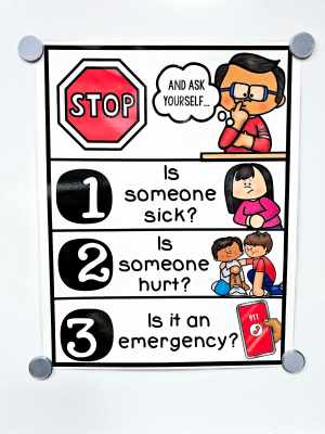 Stop and Ask Anchor Chart [Hard Good] - Option #1