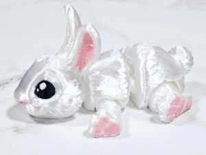 Carolyn's Classroom Critters: Bunny (Shiny White)