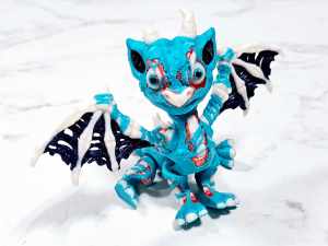 Carolyn's Classroom Critters: Dragon (Zombie)