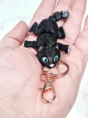 Key Chains: Black Cat