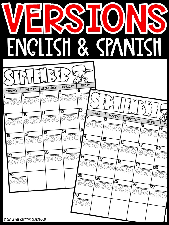 Editable Behavior Chart 2025-2026 - Image 2