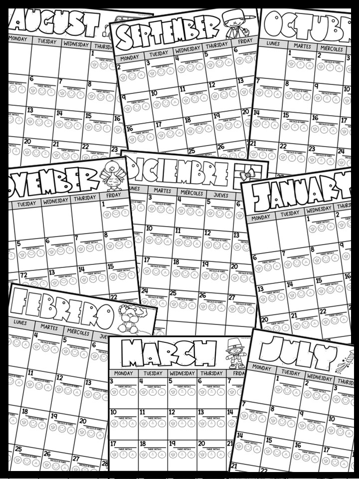 Editable Behavior Chart 2025-2026 - Image 4