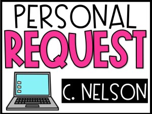 PERSONAL REQUEST - Candace Nelson