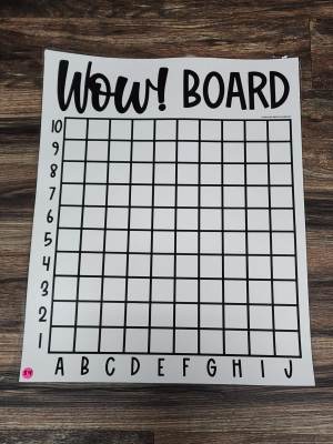 Discount Anchor Chart [Hard Good] - #54 [MEDIUM SIZE]