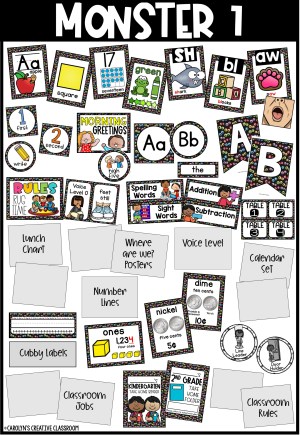 Ultimate DECOR BUNDLE: Monster #1