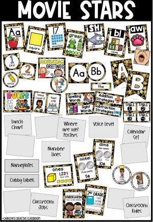 Ultimate DECOR BUNDLE: Movie Stars