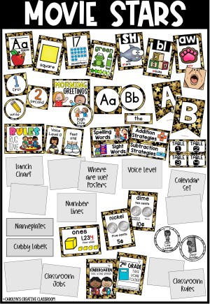 Ultimate DECOR BUNDLE: Movie Stars