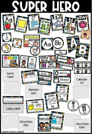 Ultimate DECOR BUNDLE: Super Hero