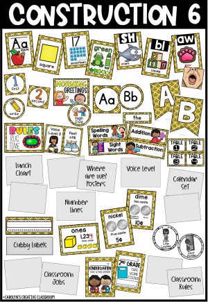 Ultimate DECOR BUNDLE: Construction #6