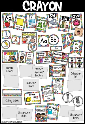 Ultimate DECOR BUNDLE: Crayon