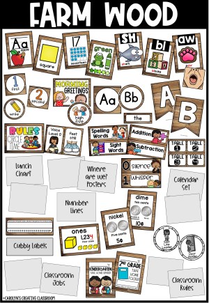 Ultimate DECOR BUNDLE: Farm Wood