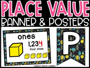 Place Value Posters and Banners | Science Classroom Decor