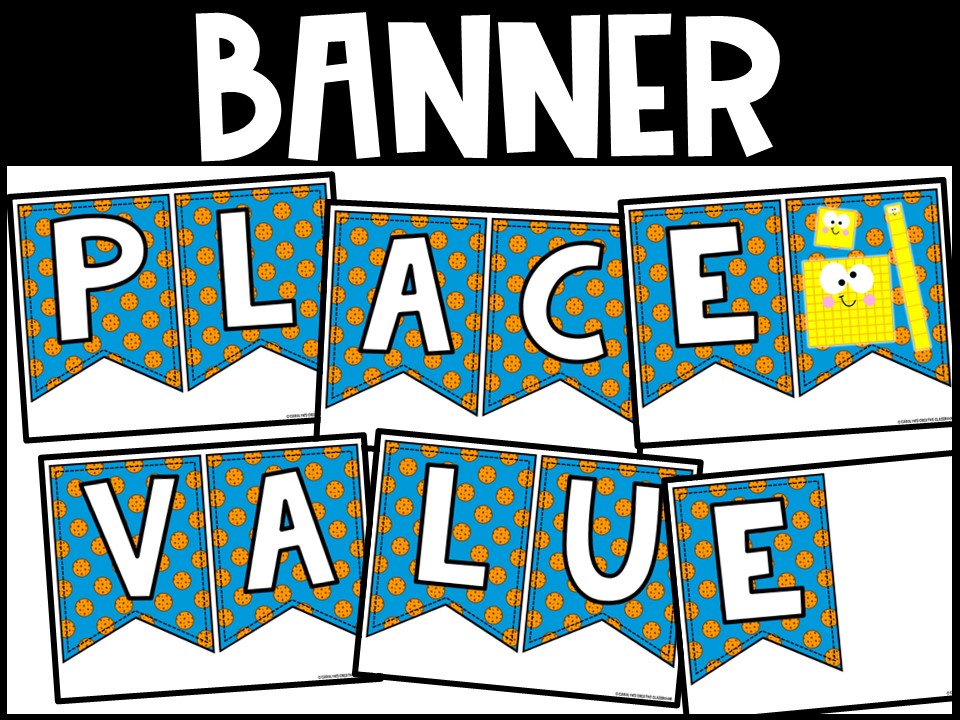 Place Value Posters and Banners | Cookies Classroom Decor - Image 2