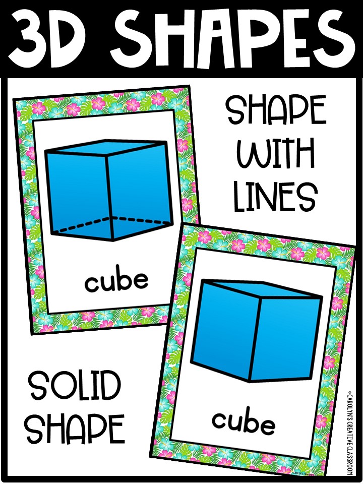Shape Posters | Hawaiian #4 Classroom Decor - Image 3